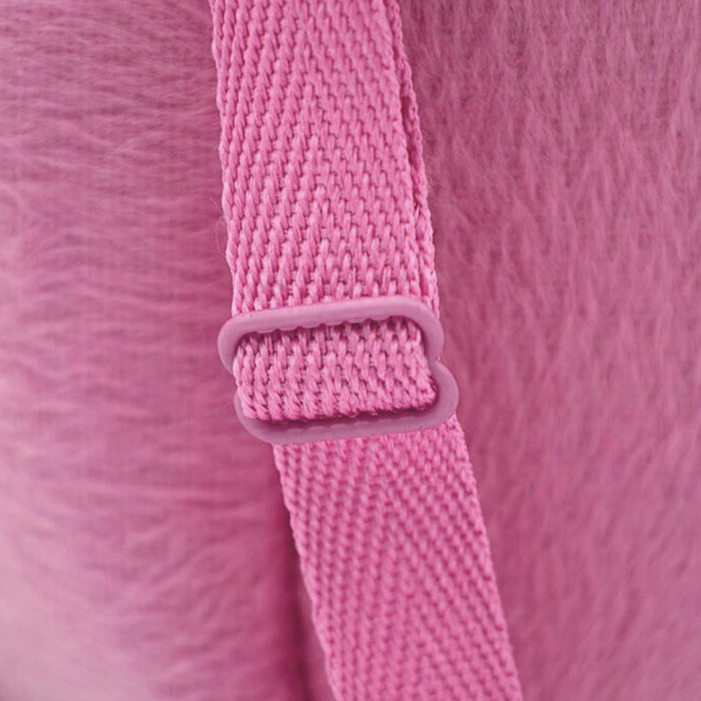 1pc Pet Breathable Bag Portable Cotton Outdoor Messenger Bag Pet Supplies for Squirrel Pet Size S (Pink)