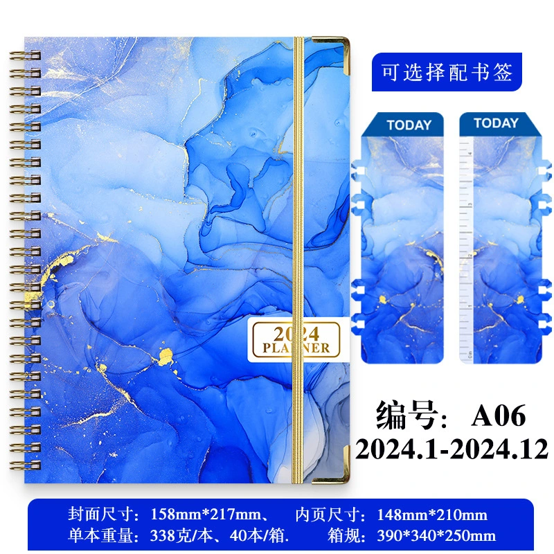 Portable Planner Book Office Note Book Household Planner Organizer Home Supply