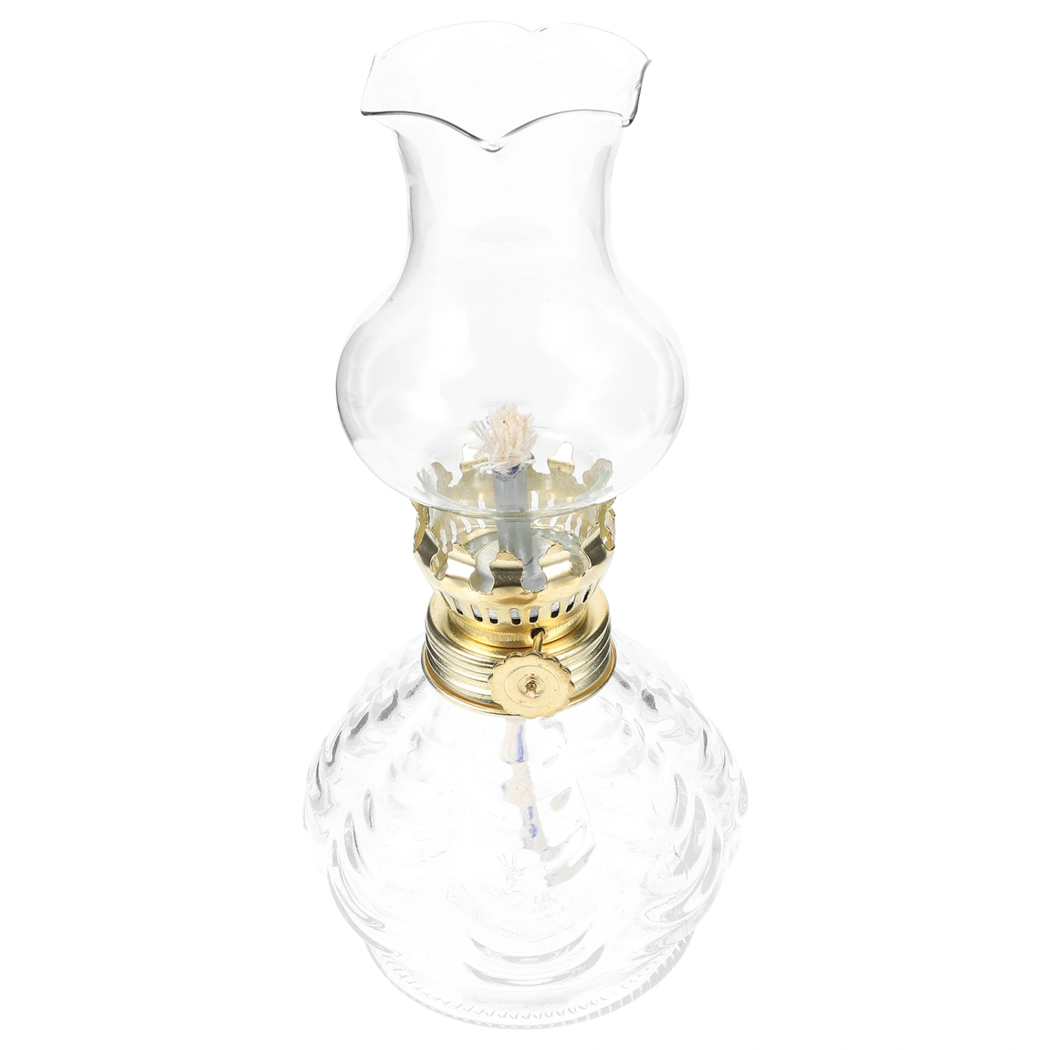 Vintage Kerosene Lamp Glass Oil Lamp Decorative Kerosene Light Table Decor