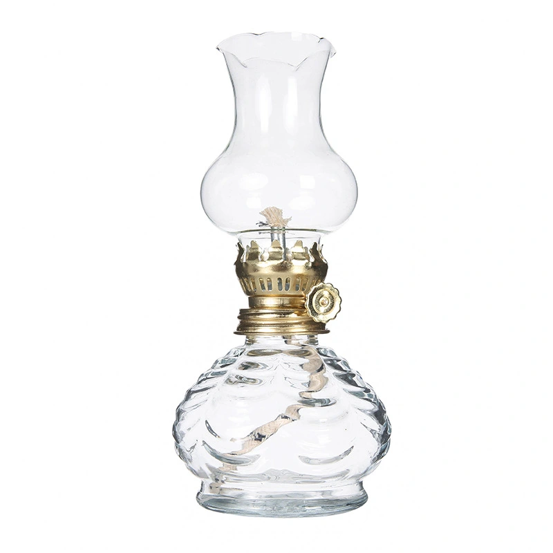 Vintage Kerosene Lamp Glass Oil Lamp Decorative Kerosene Light Table Decor