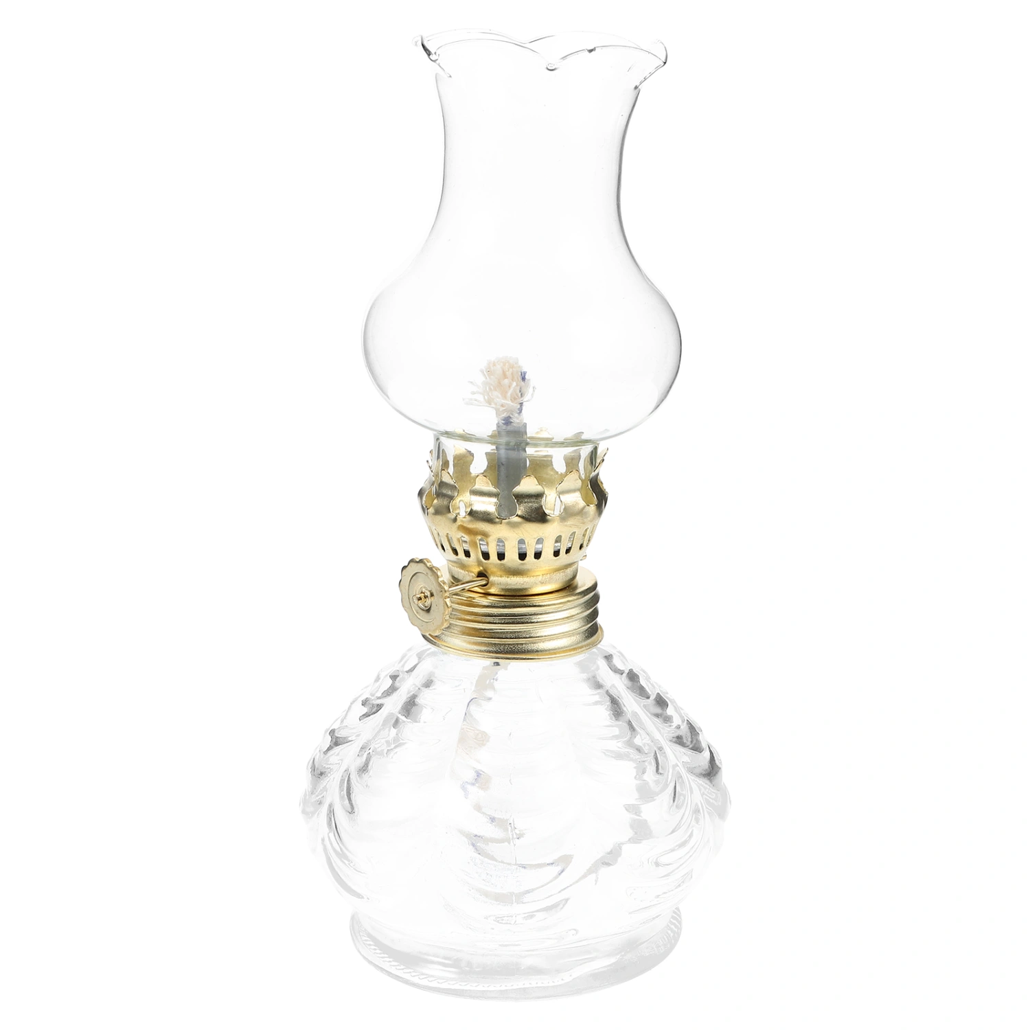 Vintage Kerosene Lamp Glass Oil Lamp Decorative Kerosene Light Table Decor