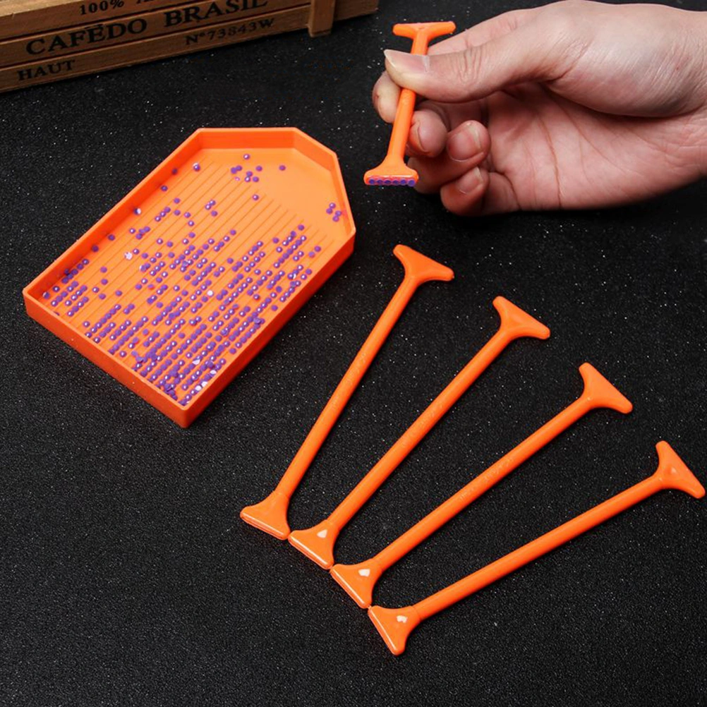 15pcs Paste DIY Sticker Point Drill Tool Dotting Diamonds Drilling Mud Nail Art Diamond Embroidery Tools
