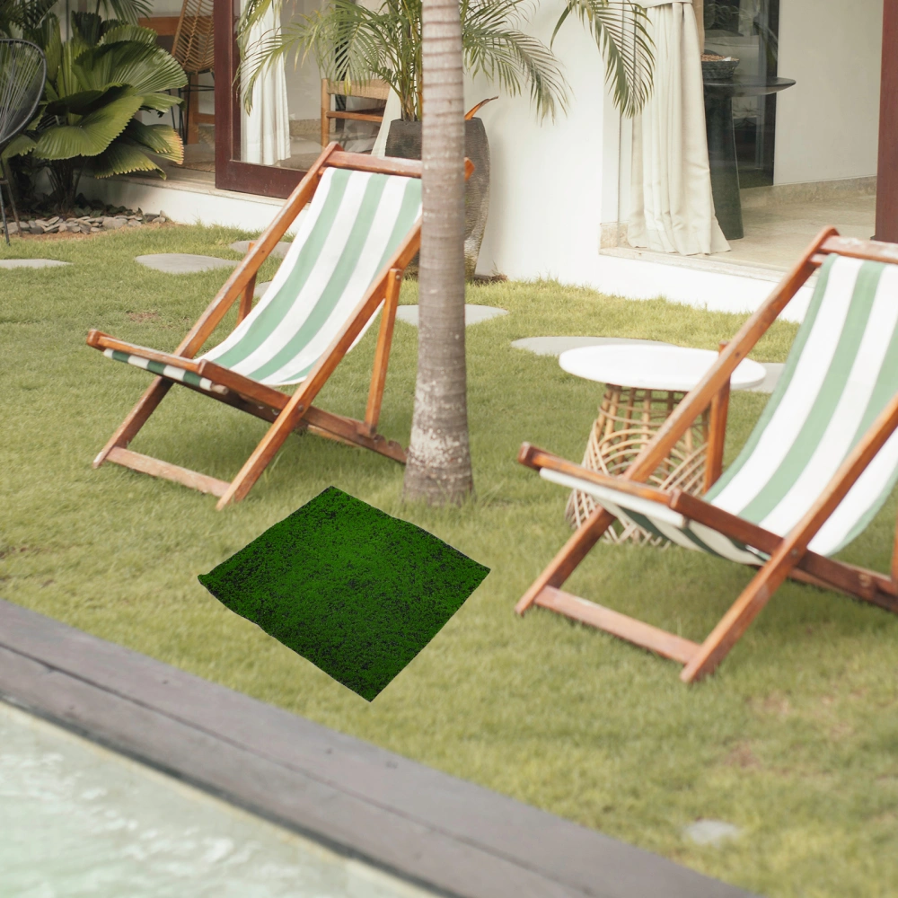 Artificial Moss Mat Square Simulation Plant Pad Life-Like Lawns Grass Mat