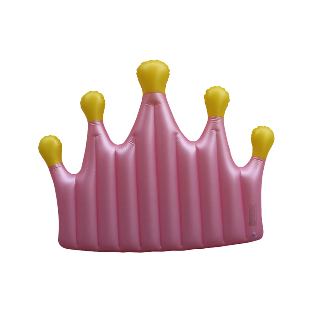 1PC Crown Shape Float Bed Inflatable Floating Bed Swimming Pool Mat Water Floating Cushion