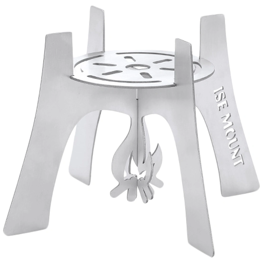 Stove Stand Outdoor Stove Rack Portable Stove Holder Bracket Camping Gadget
