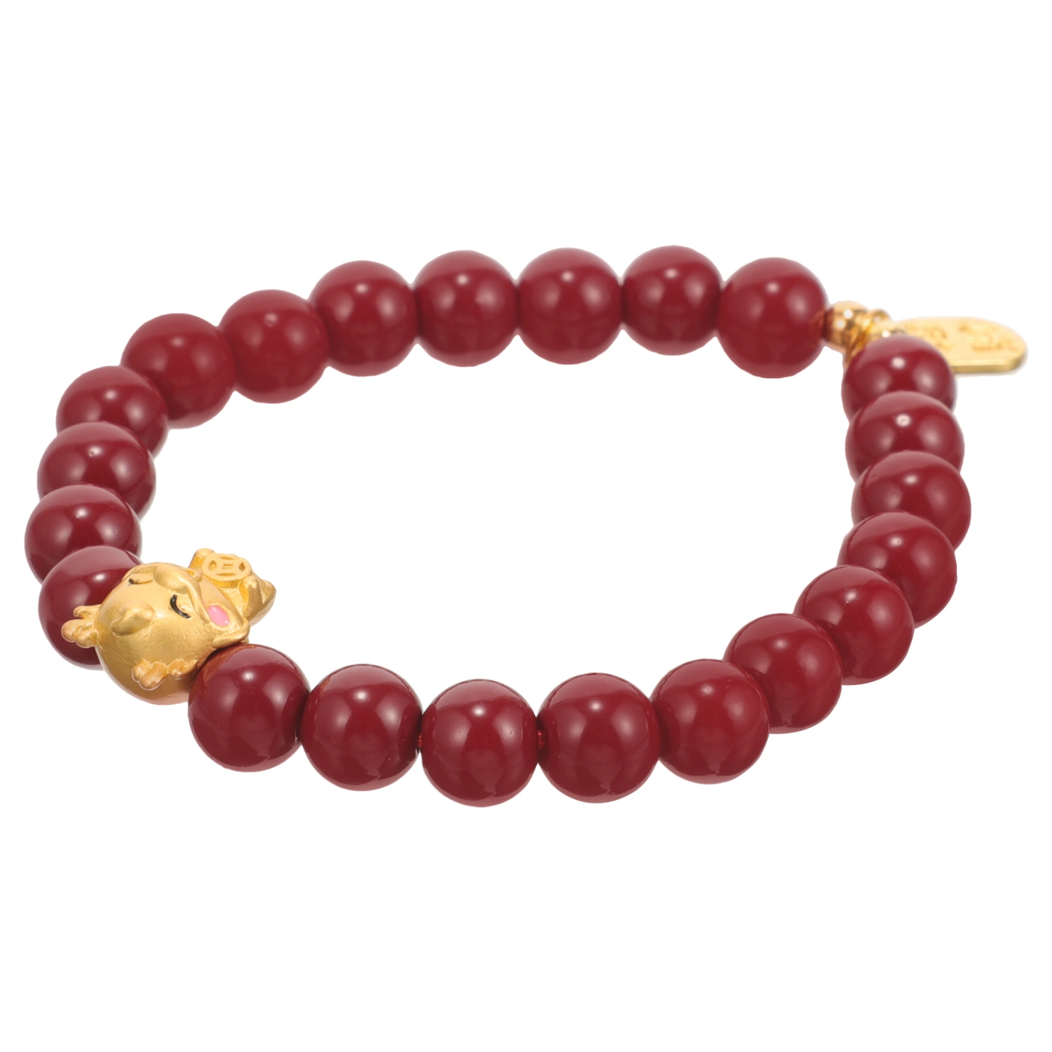 Dragon Year Bracelet Beaded Wrist Jewelry Dragon Bracelet Clothing Accessory