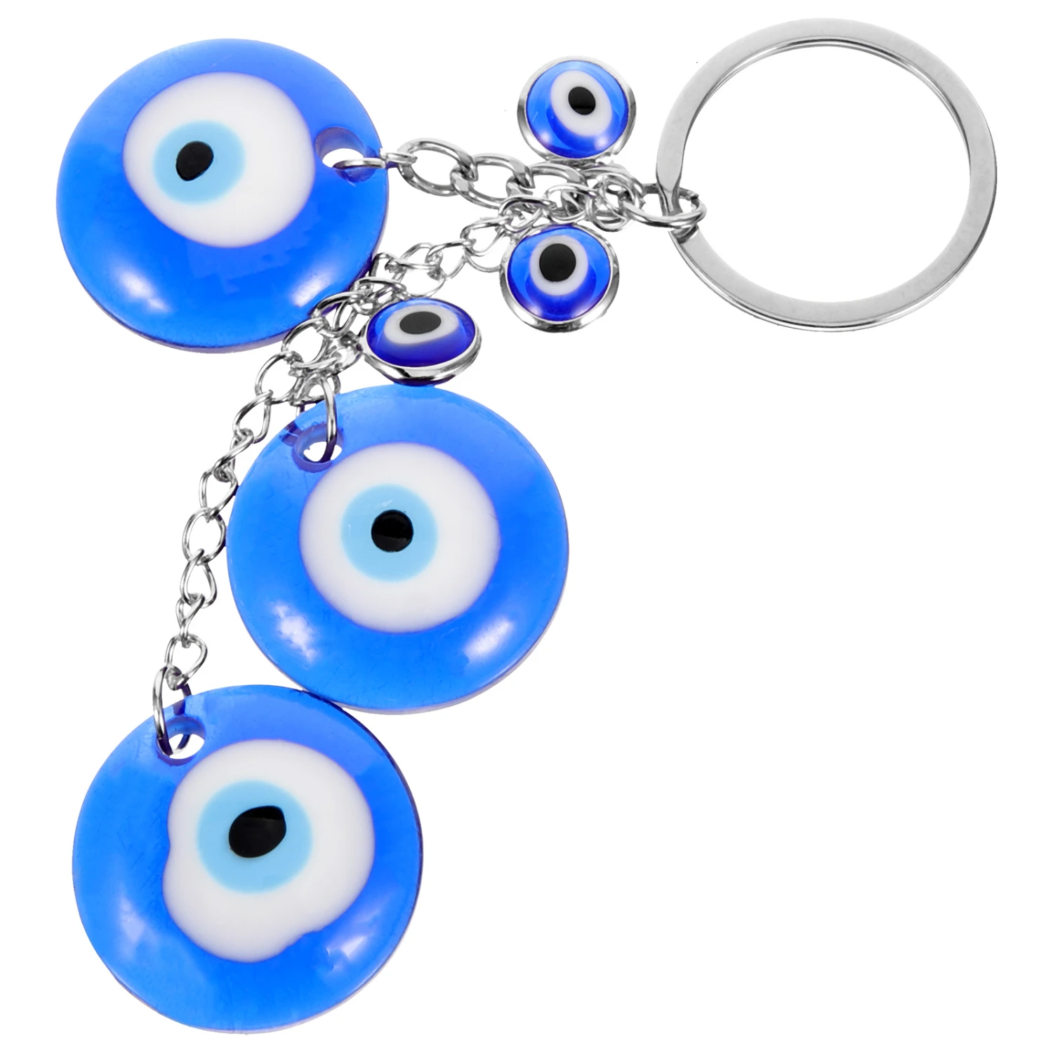 Evil Eye Keychain Bag Key Ring Key Holder Beaded Key Chain Decoration Accessory