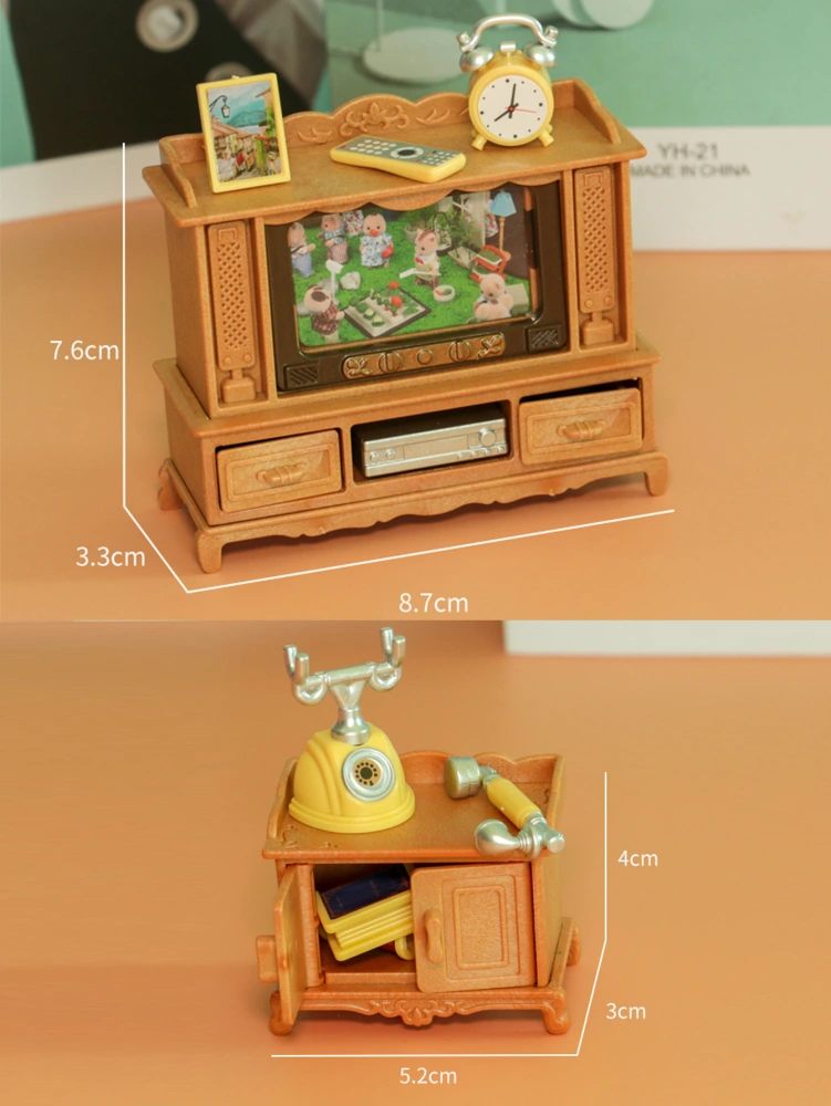 1 Set of Doll House Furniture Decor Living Room Miniature Furniture Model Doll House Accessory