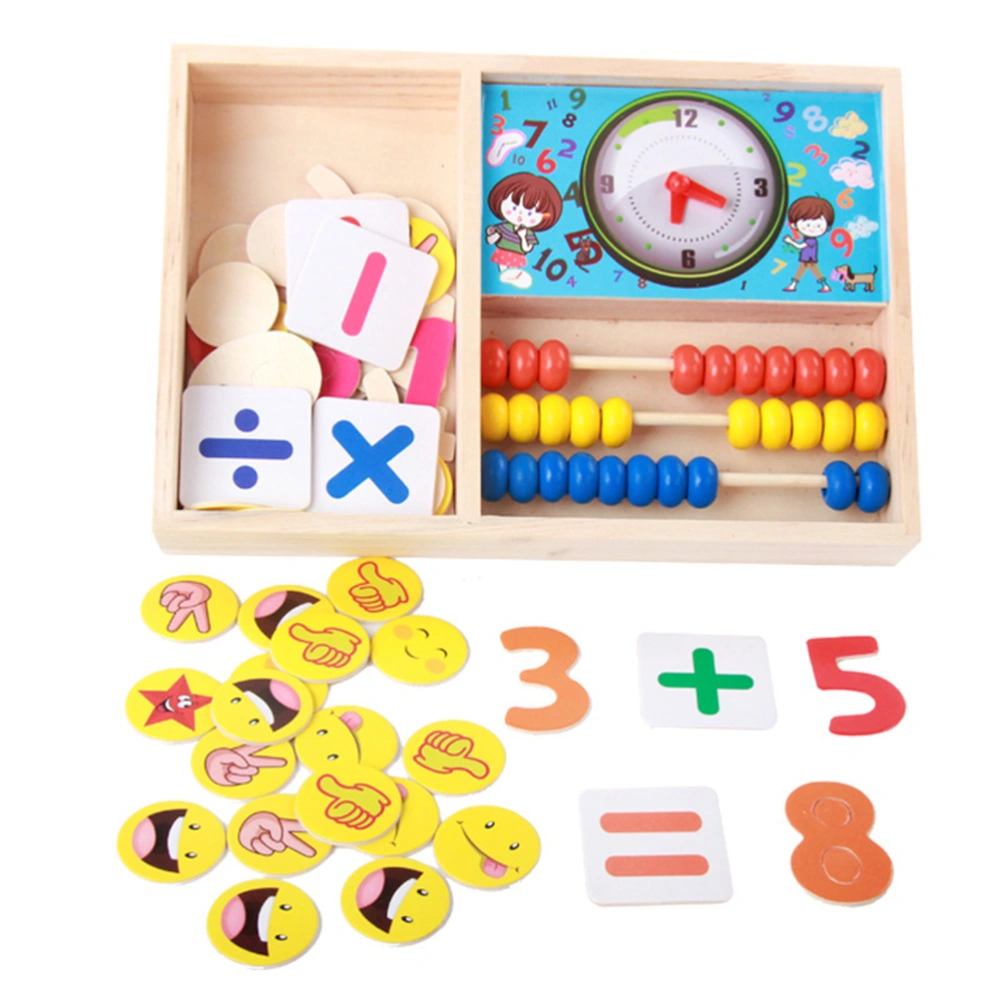 Flash for Child Preshool Early Learning Animal Number Recognition Puzzle Kid Math Number Words Sorter Toys Intelligence Education Set