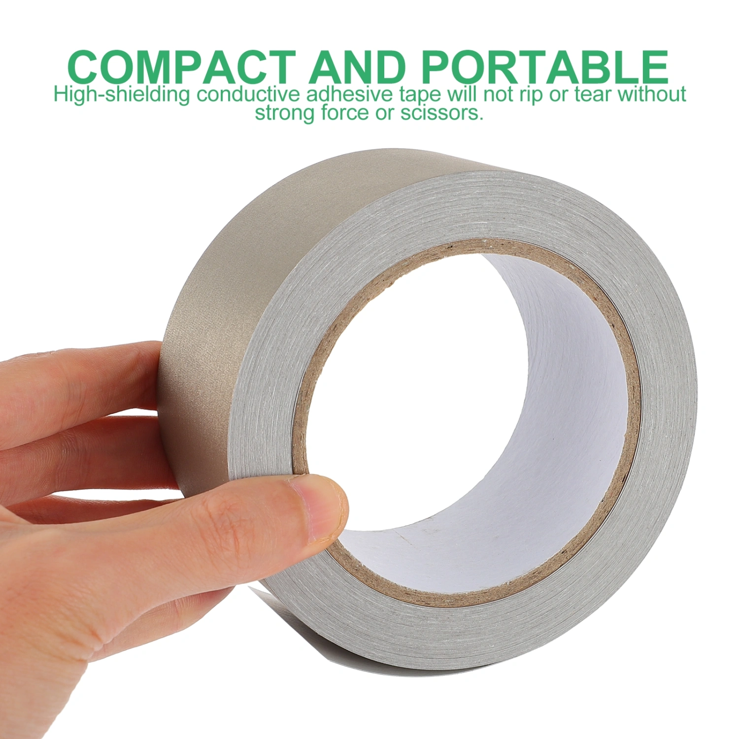 1pc Conductive Polyester Fabric Adhesive Tape LCD Laptop EMI Shielding Tape