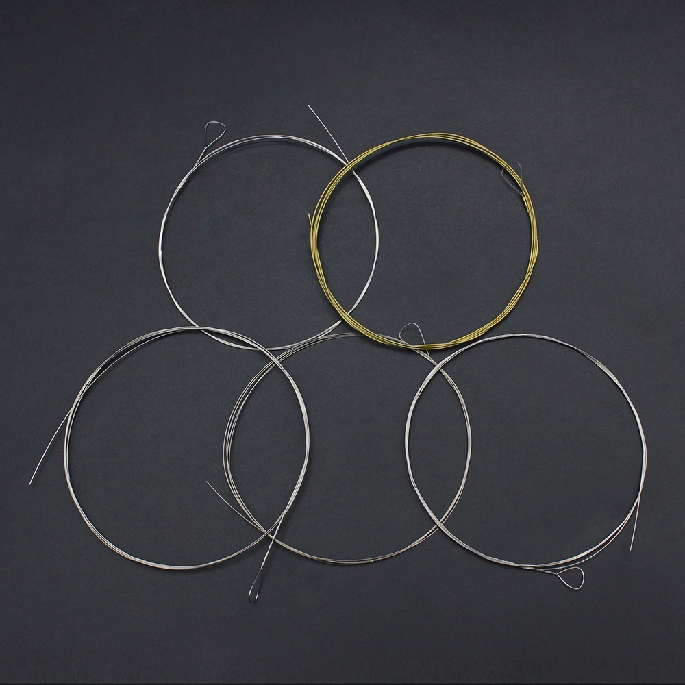 5pcs Banjo Strings 5 String Banjo Strings Stainless Steel Wire Strings Stringed Instrument Strings