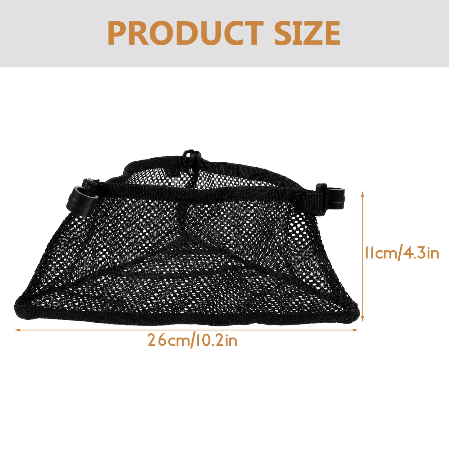  Suspended Bag for Folding Table Lightweight Storage Bag Outdoor Foldable Desk Supply