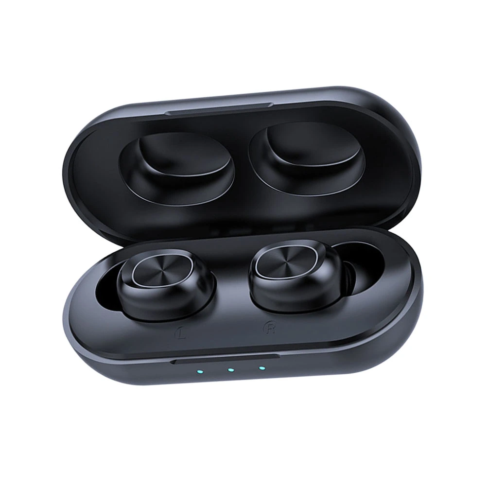 5.0 B5 TWS Wireless Waterproof Headphones Wireless Stereo In-Ear Headphones Outdoor Portable Earphones Black
