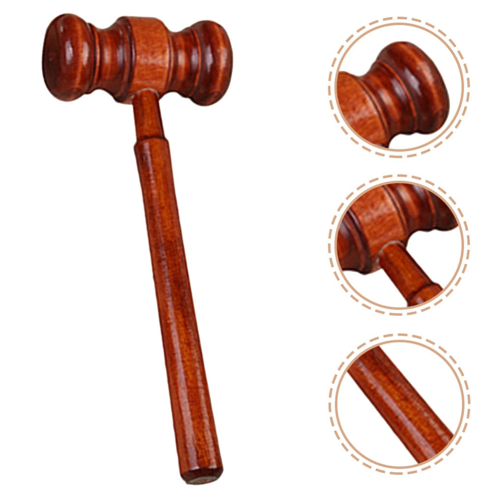 3pcs Auction Hammer Lawyer Wooden Hammer Judge Hammer Multifunctional Hammer