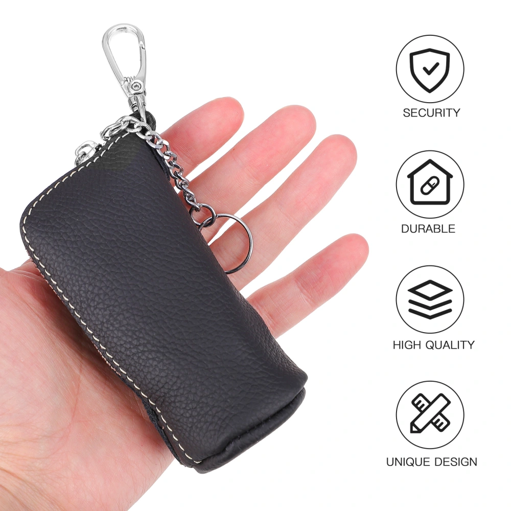 Portable Coin Purse Car Key Bag Beautiful Coin Bag PU Leather Wallet for Man