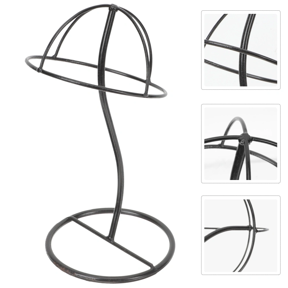 Metal Wig Stand Holder Hat Stand Display Rack Hat Holder Storage Stand Freestanding Wig Stand