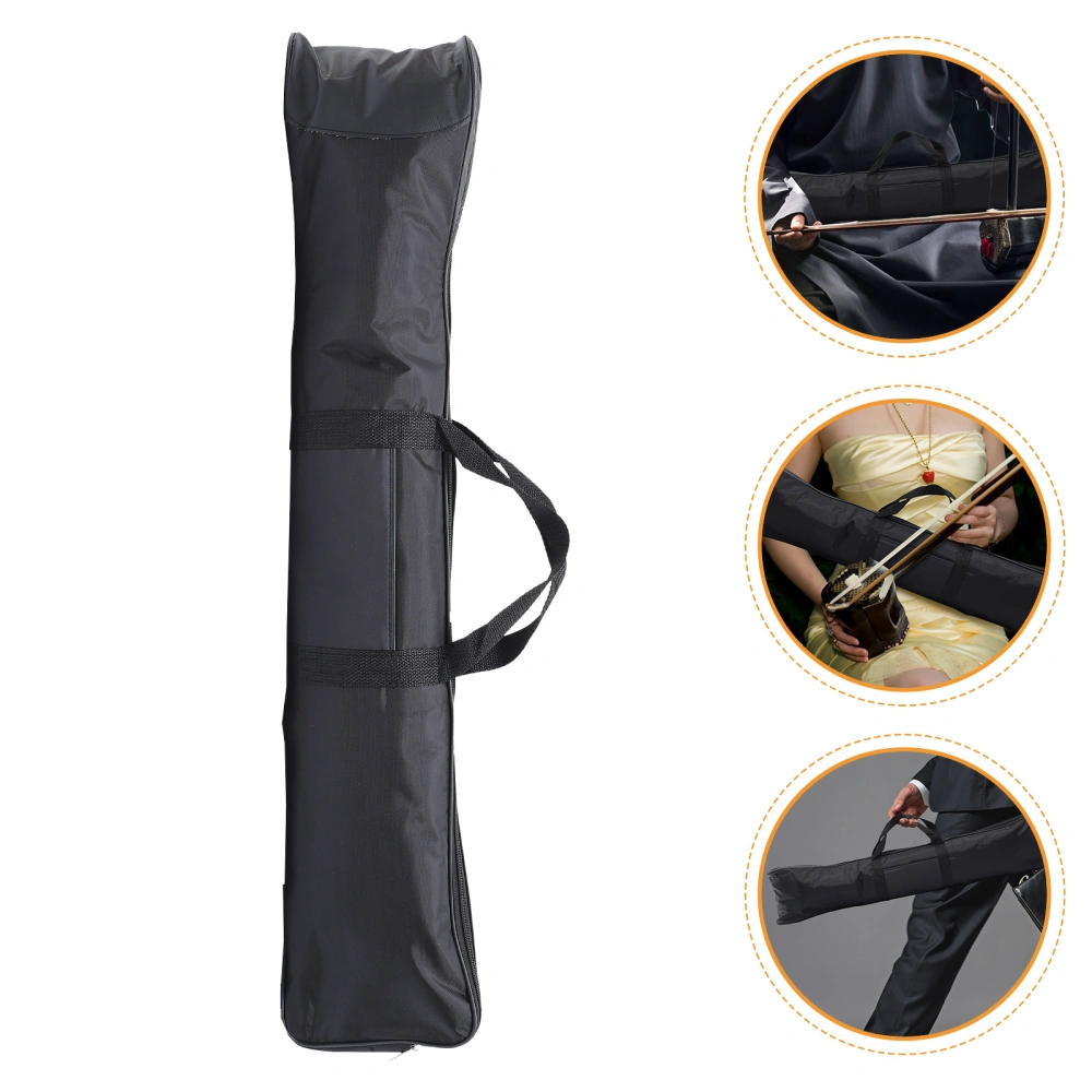 Convenient Erhu Carrying Case Oxford Cloth Padded Erhu Case Waterproof Erhu Bag