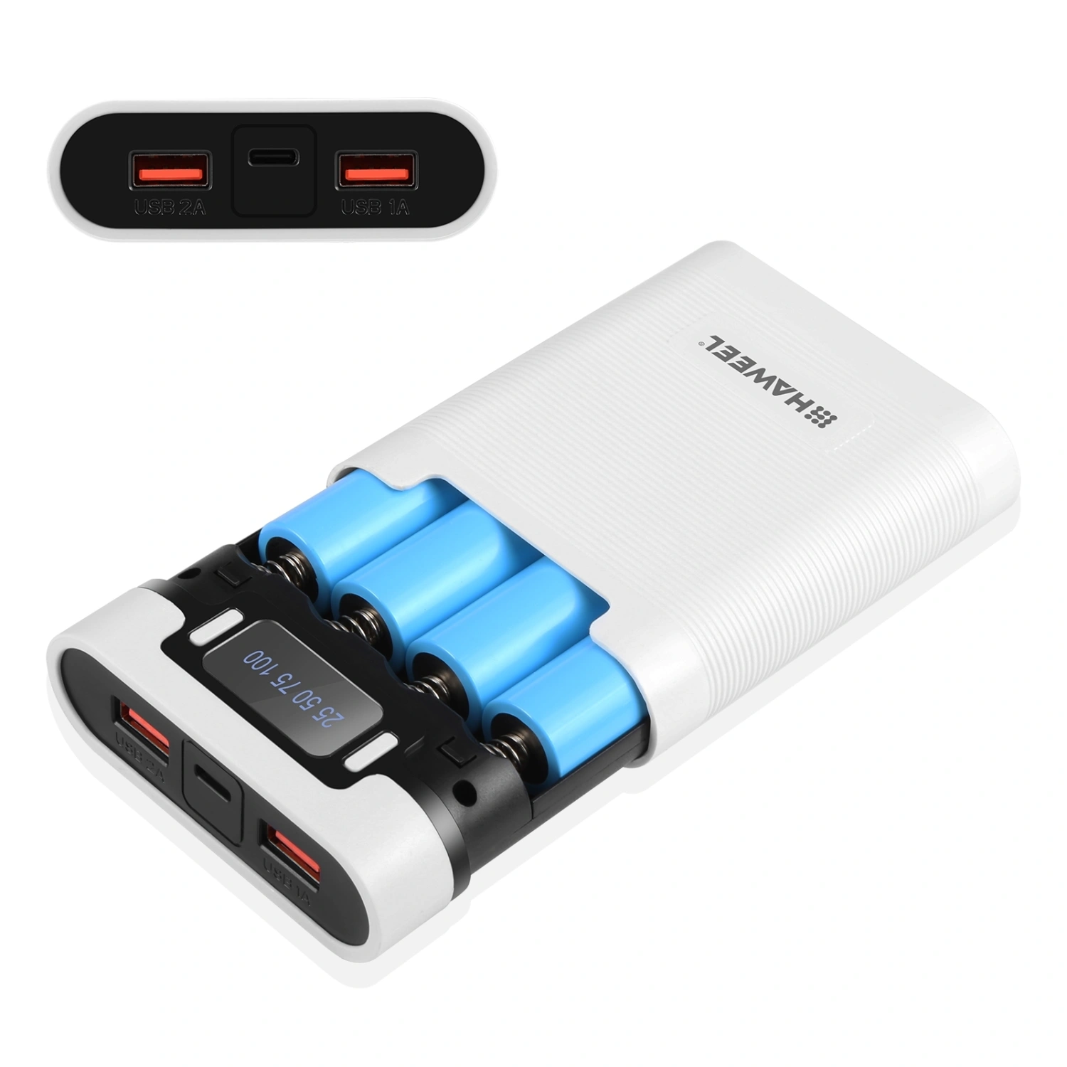 Diy 18650 Power Bank 4 Slots 18650 Battery Case Battery Charger Outer Case Supply
