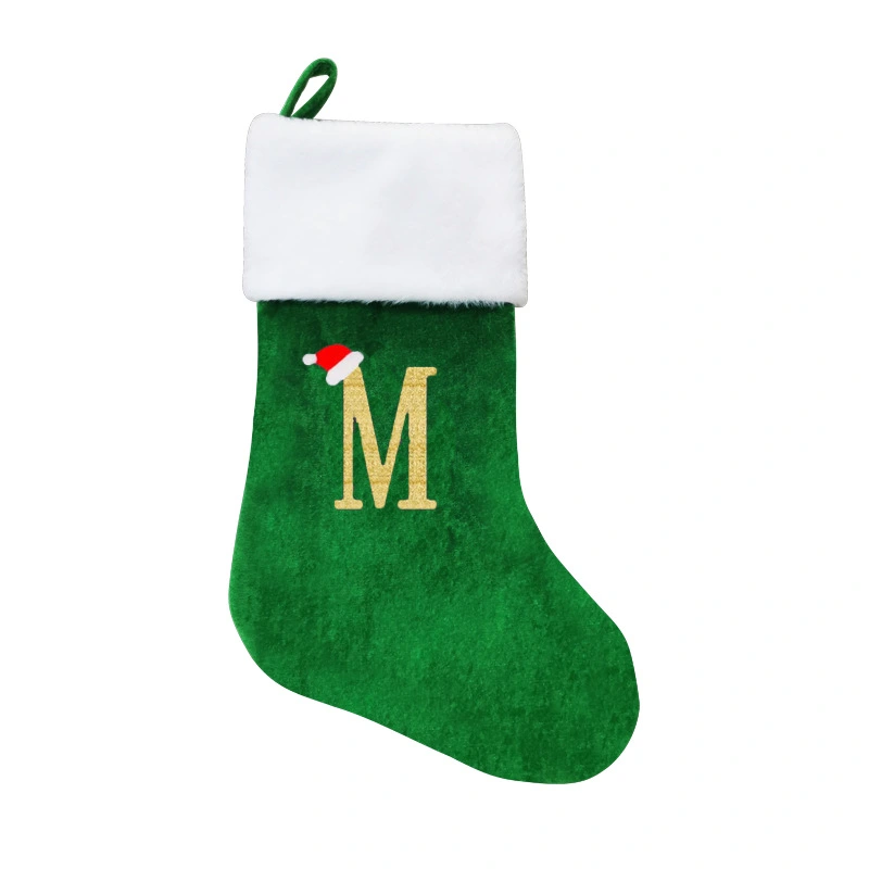 Christmas Stocking Party Decorative Stocking Xmas Tree Gift Sock Holiday Decoration