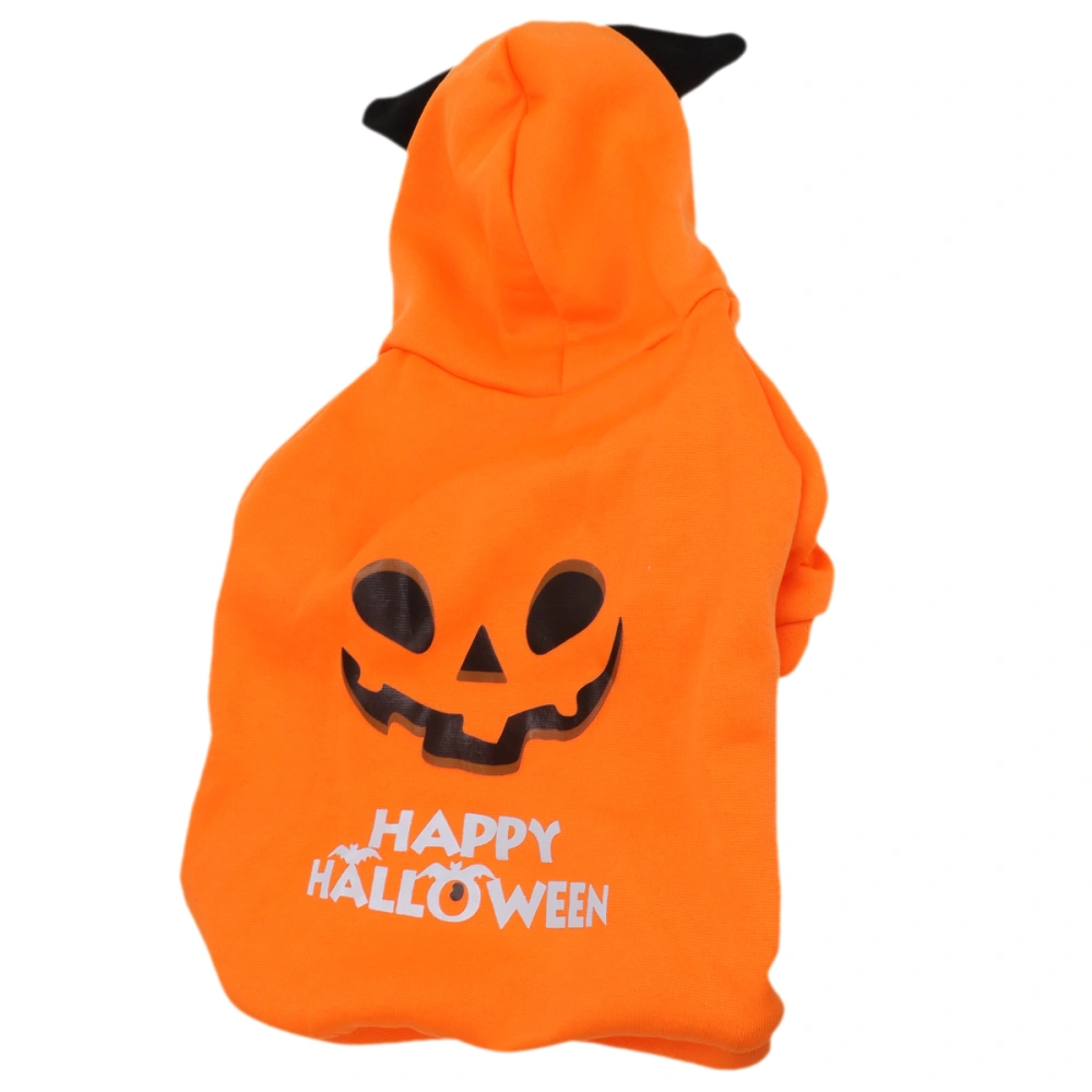 1pc Funny Halloween Pet Clothes Winter Fall Casual Costume Pet Supplies (S)