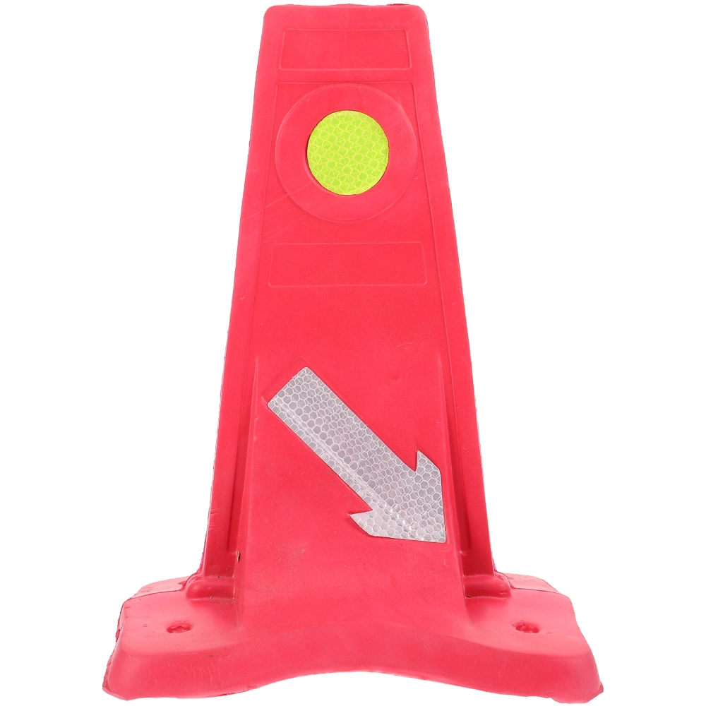 Traffic Cone Automobile Diverter Sign Reflective Traffic Cone Outdoor Traffic Cone Warning Sign