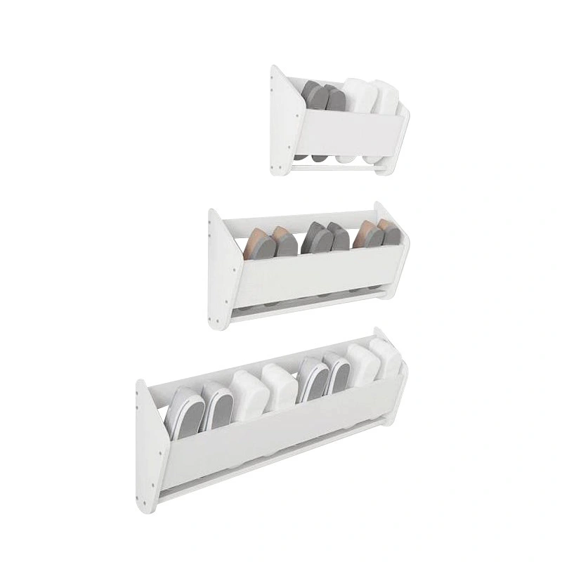 Wall Mount Shoe Rack Bathroom Slipper Rack Free Punching  Shoe Rack Indoor Door Shoe Rack