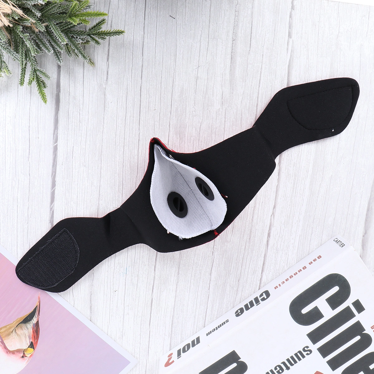 Dust Mask PM 2.5 Activated Carbon Mask Air Filtering Dust Respirator with Filter for Outdoor Activities(Red)