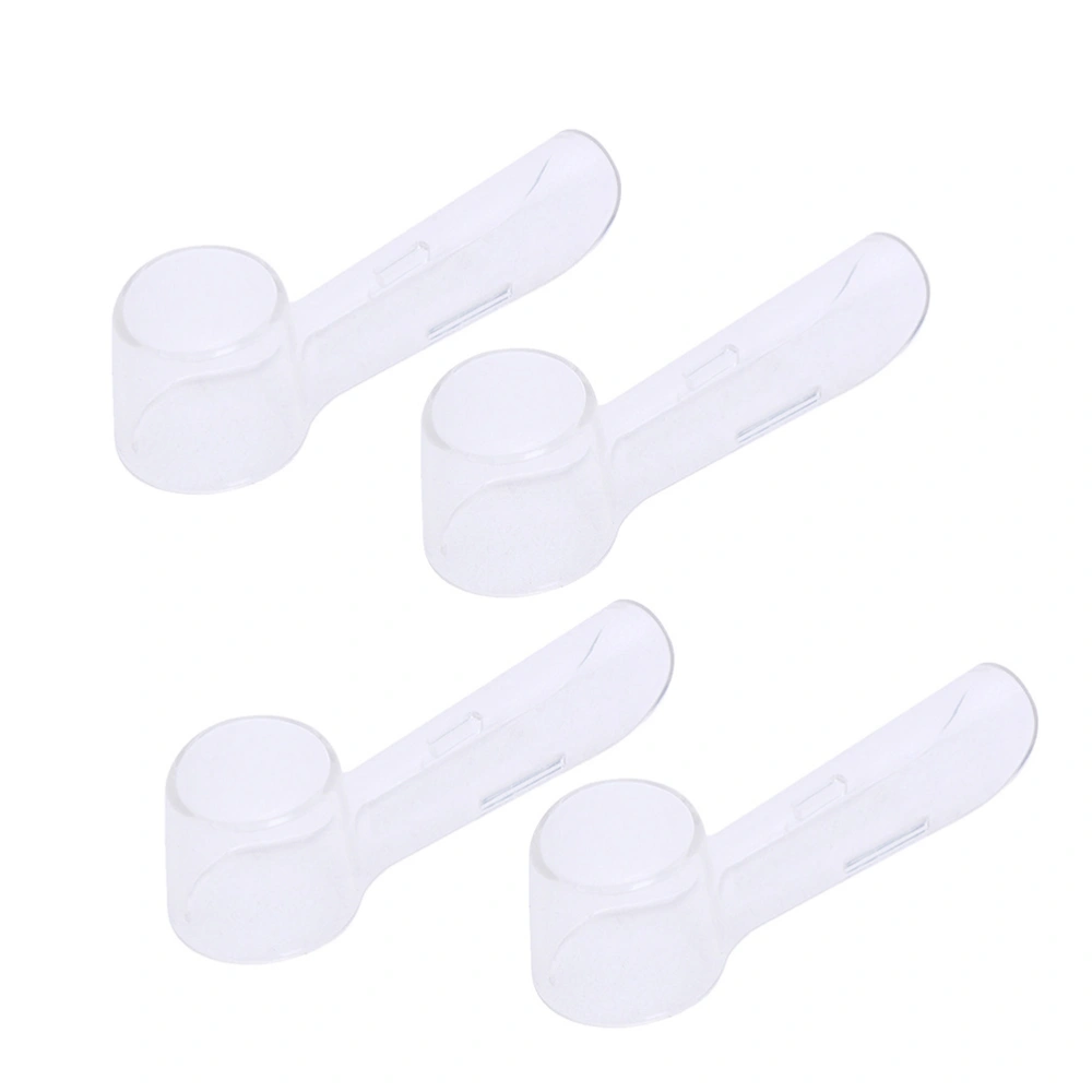 8pcs Hygienic Protective Cover Caps Toothbrush Heads Convenient Travel More Sanitary Keep Germs Dust Away Practical Electric Toothbrush Cover