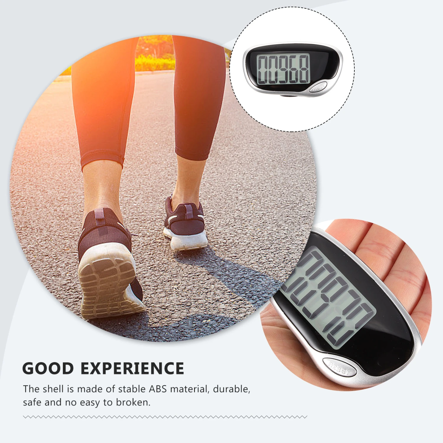Creative Walking Counter Portable Pedometer Professional Step Counter Running Walking Counter