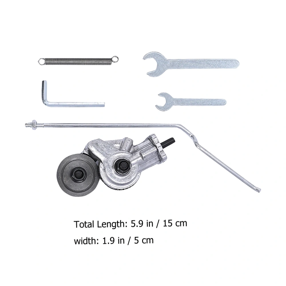 1 Set Metal Nibbler Drill Attachment Double Headed Electric Drill Shear