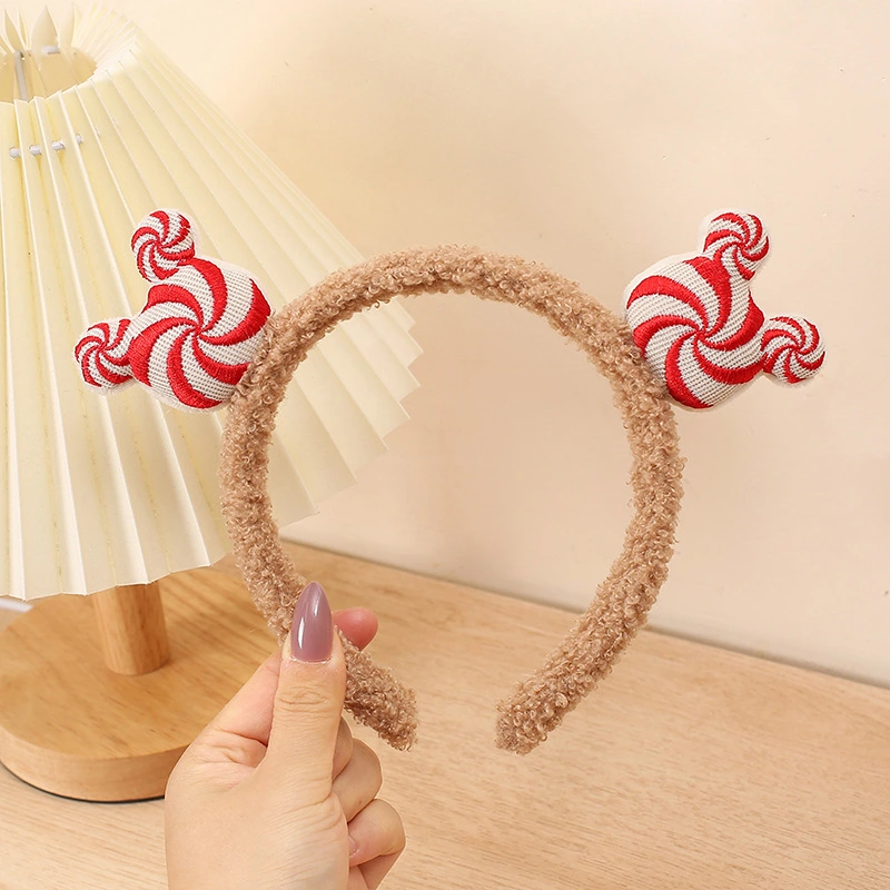 Delicate Christmas Hair Hoop Christmas Themed Headband Xmas Party Hair Hoop for Women