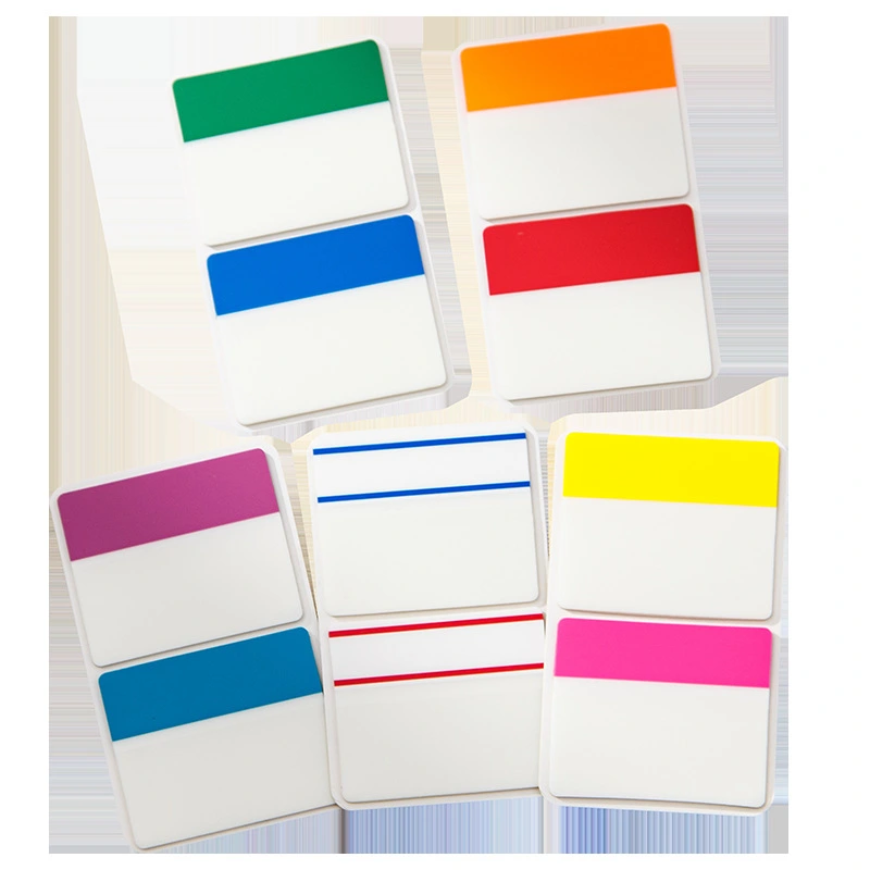 5 Books of Portable Sticky Tabs Book Marking Tabs Sticky Flags Household Book Tabs