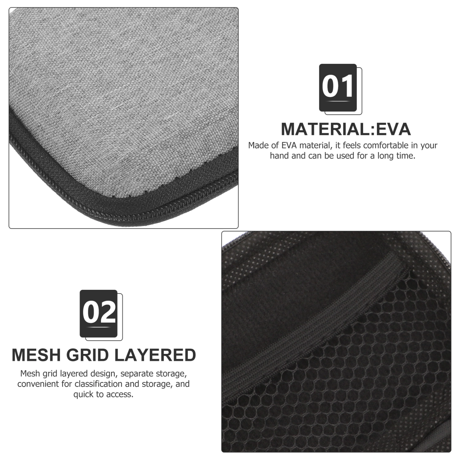 Electronic Organizer Bag Earphone Storage Bag Charging Cable Storage Bag Travel Earphone Bag
