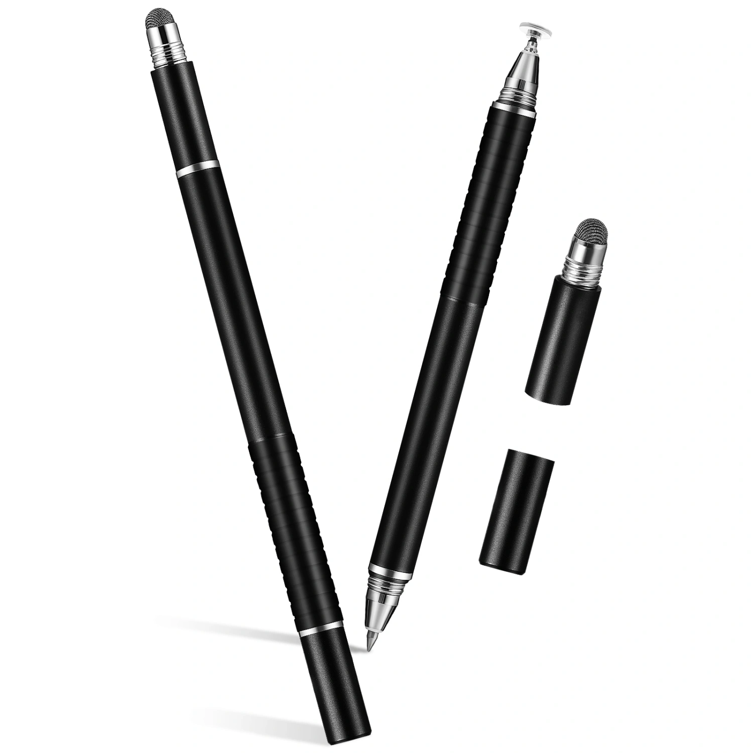 2Pcs Delicate Stylus Pens Scratch-resistant Stylus Pencils Portable Capacitive Pens