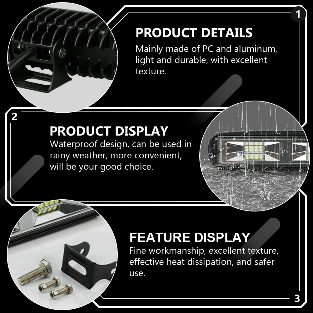 4 Sets Professional Car Working Light LED Light Driving Lamp LED Light Bar