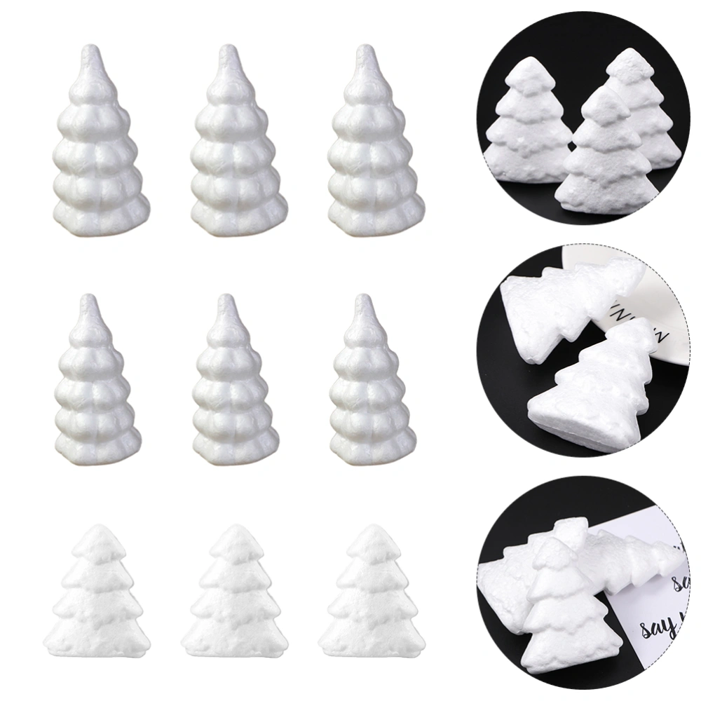 15pcs Foam Modelling Tree DIY Party Decorations Christmas Xmas Tree Ornaments