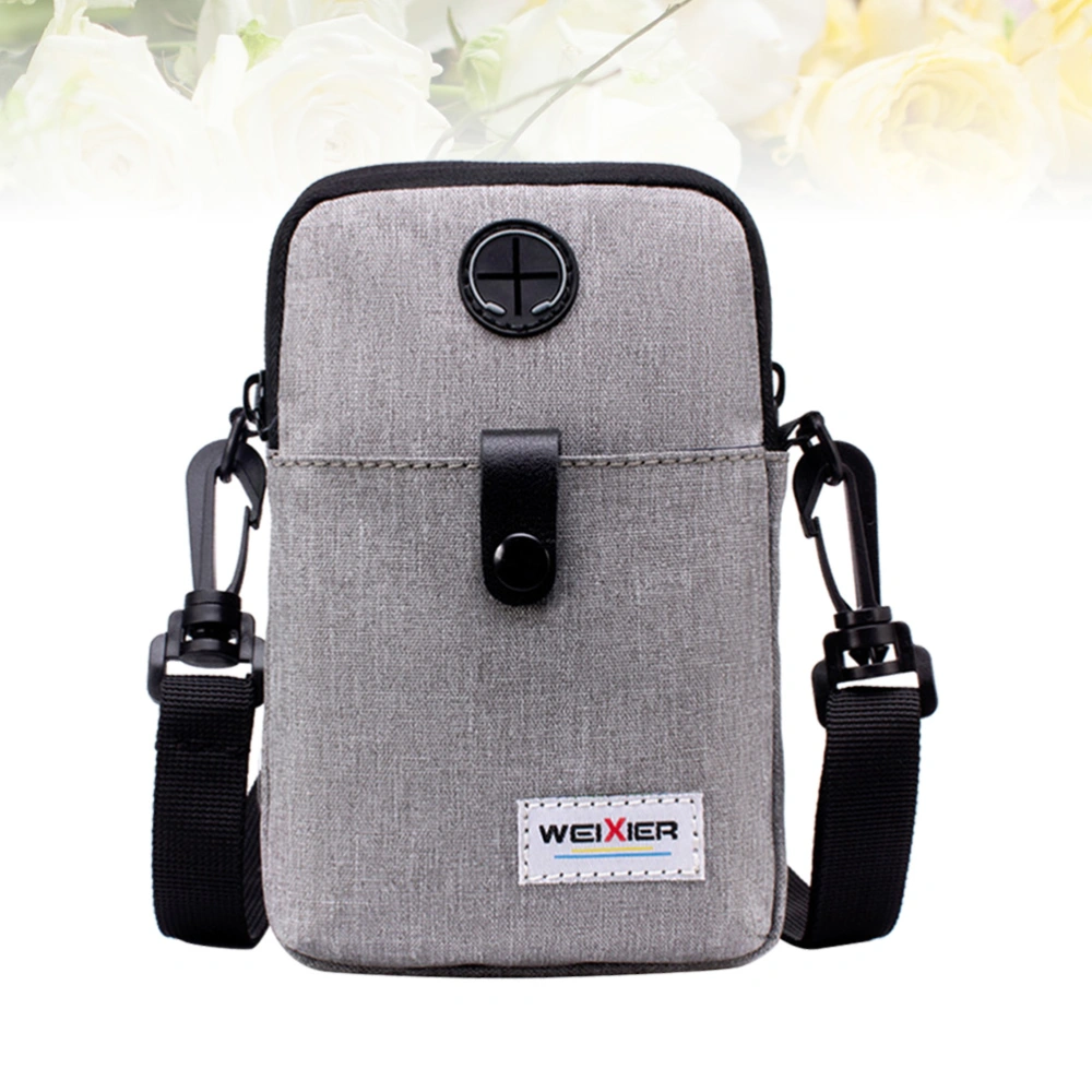 Multifunctional Male Shoulder Bag Waterproof Phone Bag Fashion Crossbody Pouch Portable Phone Bag