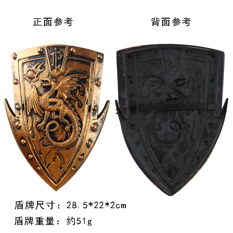 Medieval Cosplay Shield Cosplay Prop Stage Performance Medieval Shield Performance Prop
