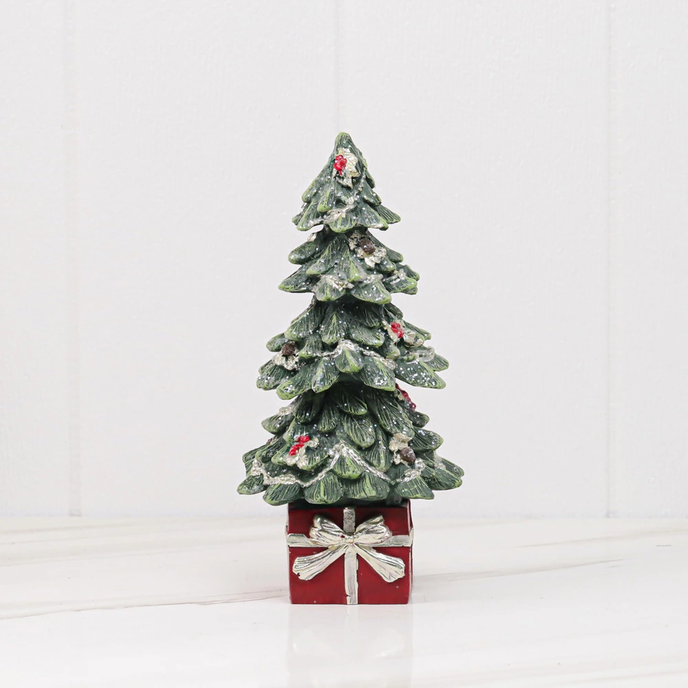 Small Christmas Tree Decoration Xmas Party Mini Tree Craft Desktop Christmas Tree Ornament