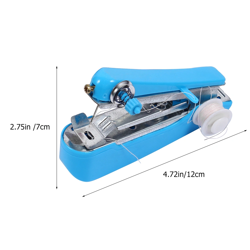 1 Set Small Sewing Machine Portable Crafting Mending Machine Sewing Tool Supply