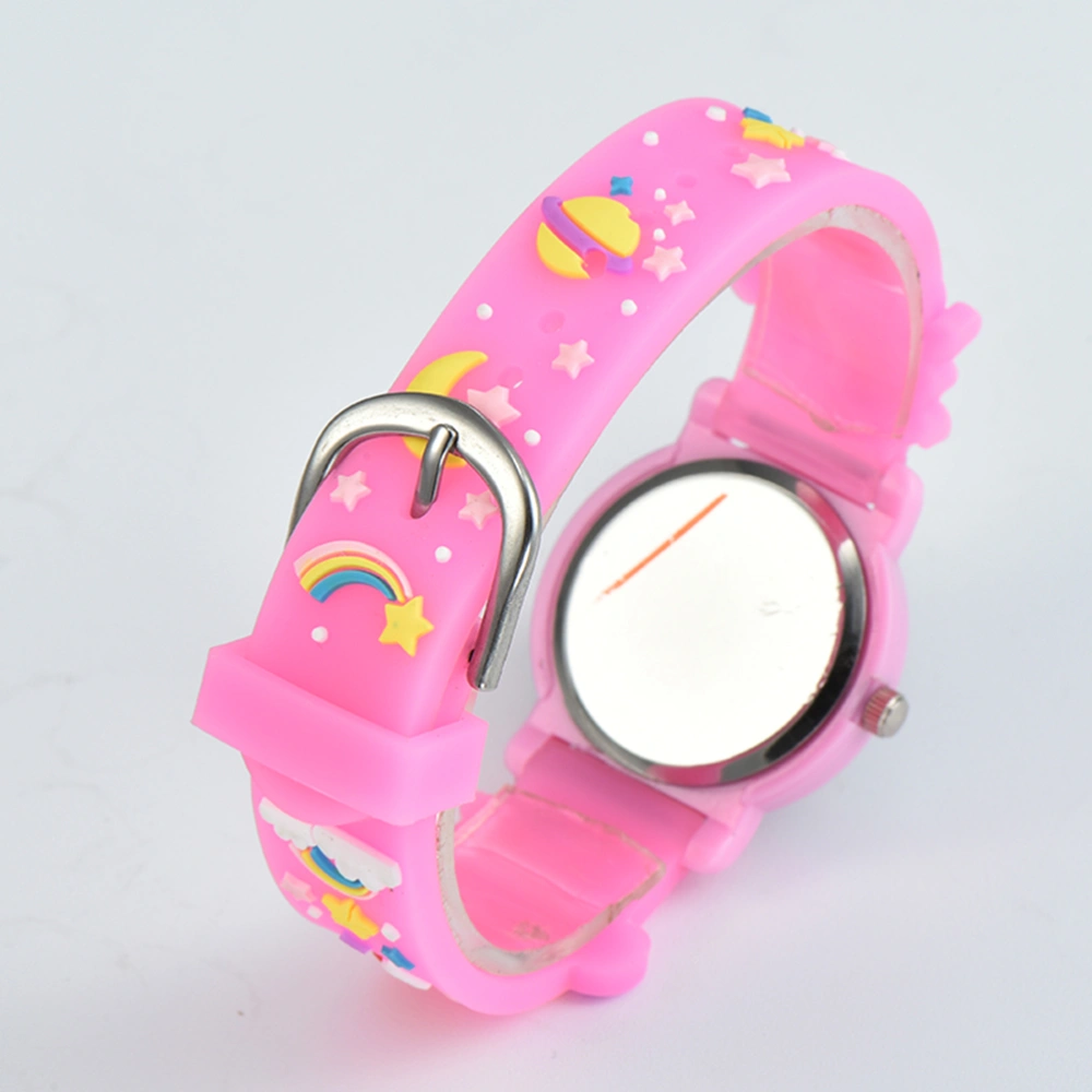 1pc Kids Decorative Watch Cartoon Pattern Wrist Watch Fashion Wristwatch