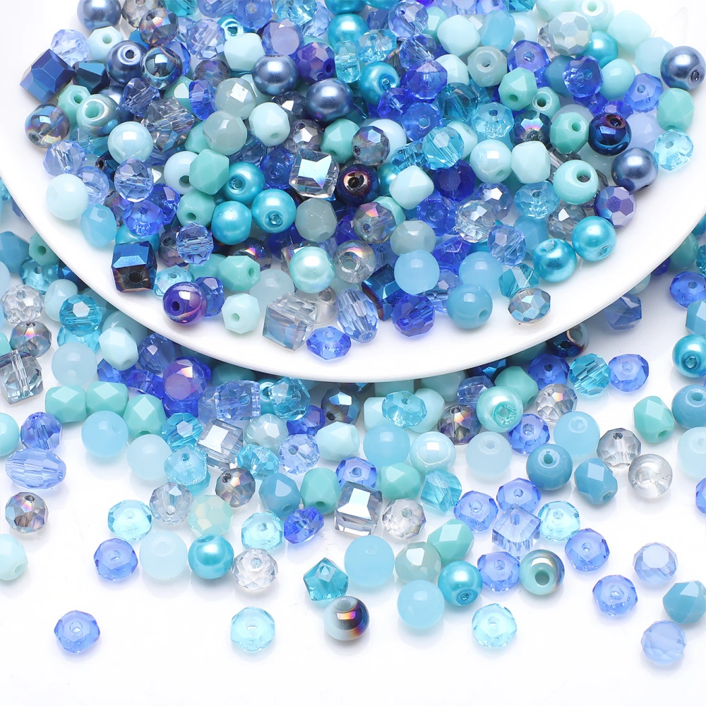 1 Bag of Jewelry DIY Beads Acrylic Beads Loose Beads Spacer Beads Decorative Jewelry Making Beads