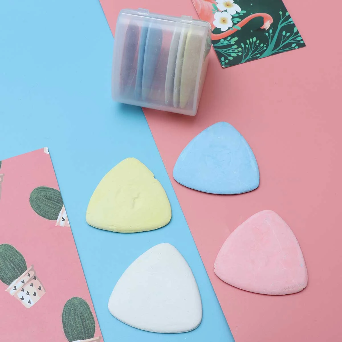 10pcs Colorful Markers Fabric Chalk Tailors Erasable Sewing Painting Powder for Patchwork Dressmaker