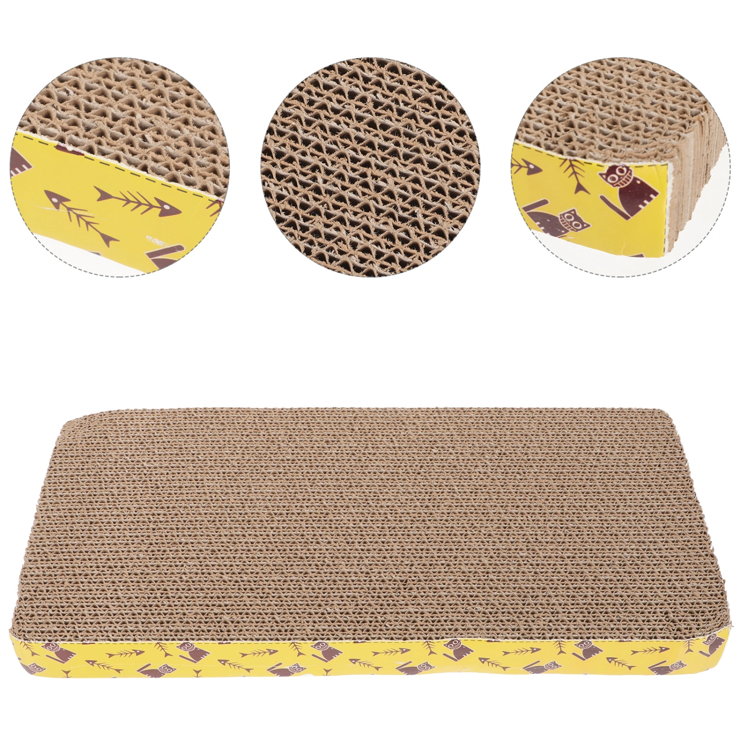 Household Cat Scratching Board Wear-resistant Cat Scratcher Pet Cat Scratching Pad Plaything