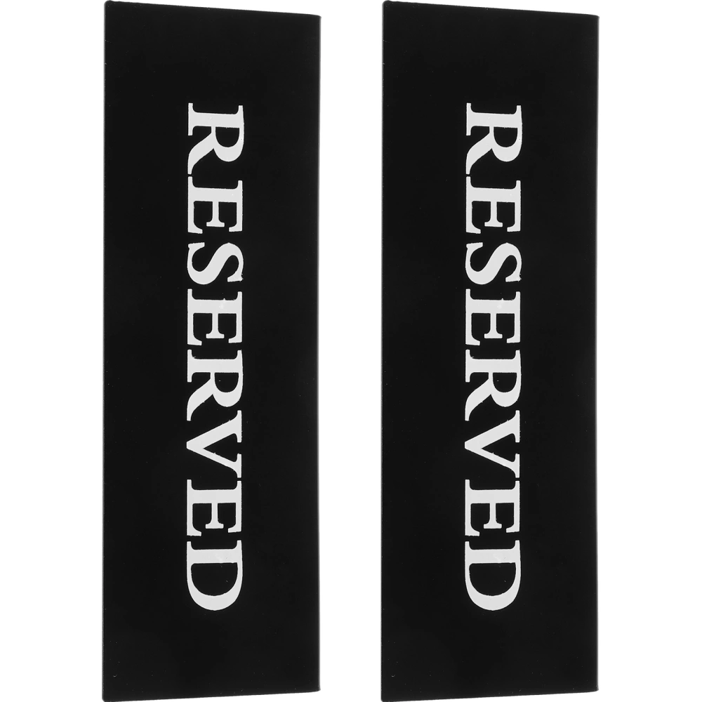 6pcs Reserved Signs Reserved Seating Signs Wedding Party Restaurant Reserved Signs