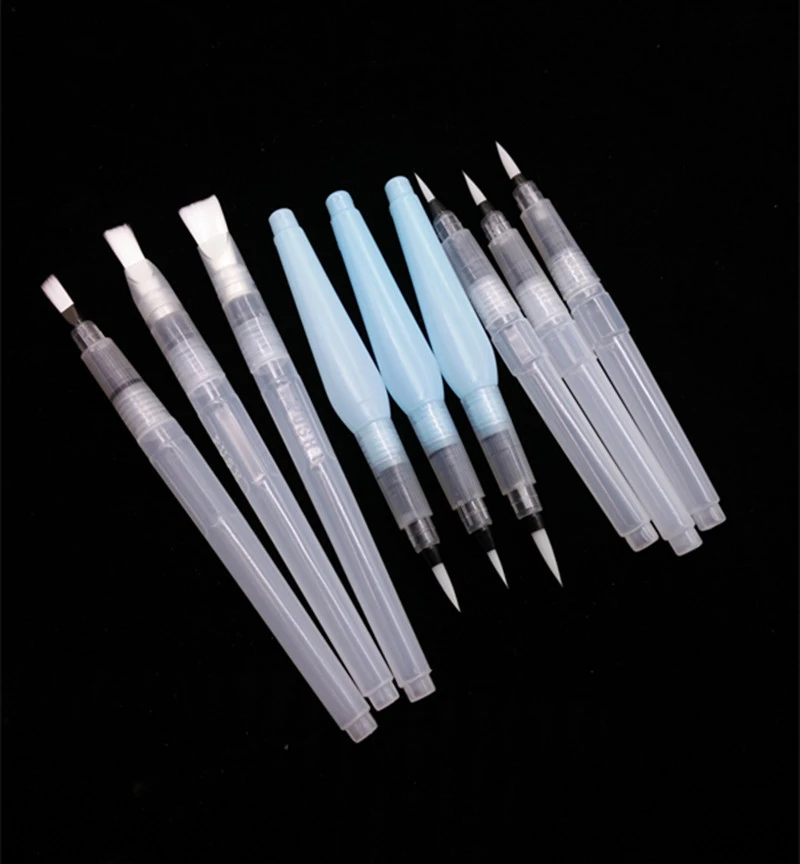 9pcs  Cake Decorating Tools Cake Painting Brushes Fondant Cake Brushes Kit Kitchen Coloring Pens