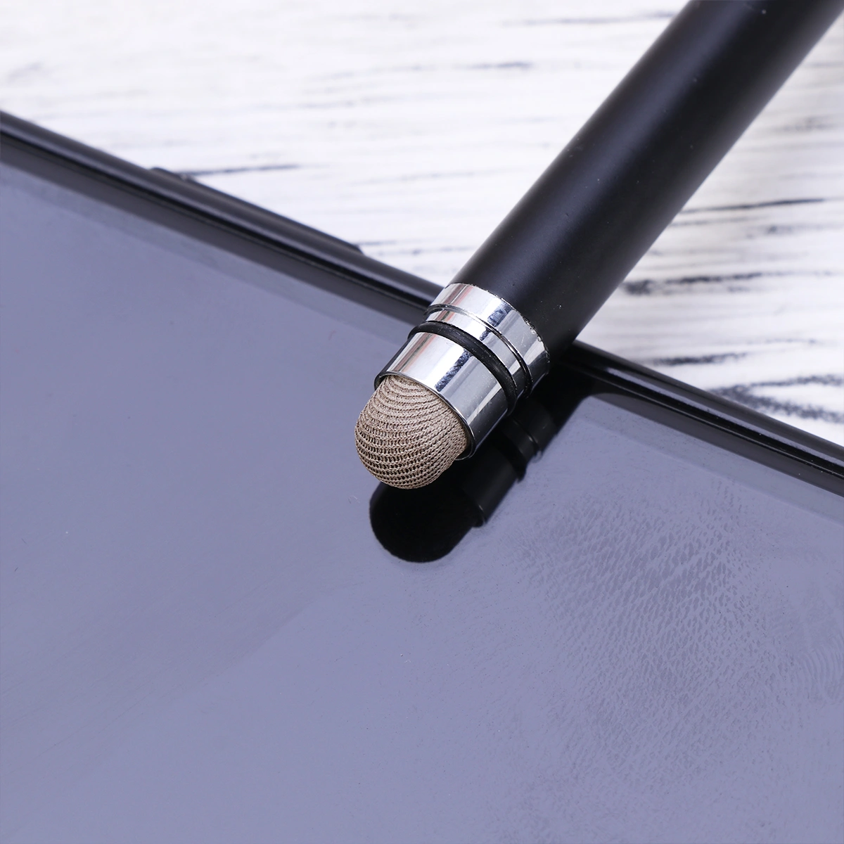 Universal Stylus Pen Stylish Disc Stylus Touch Screen Pens Capacitive Painting Pen for Phones Tablets Laptops (Black)