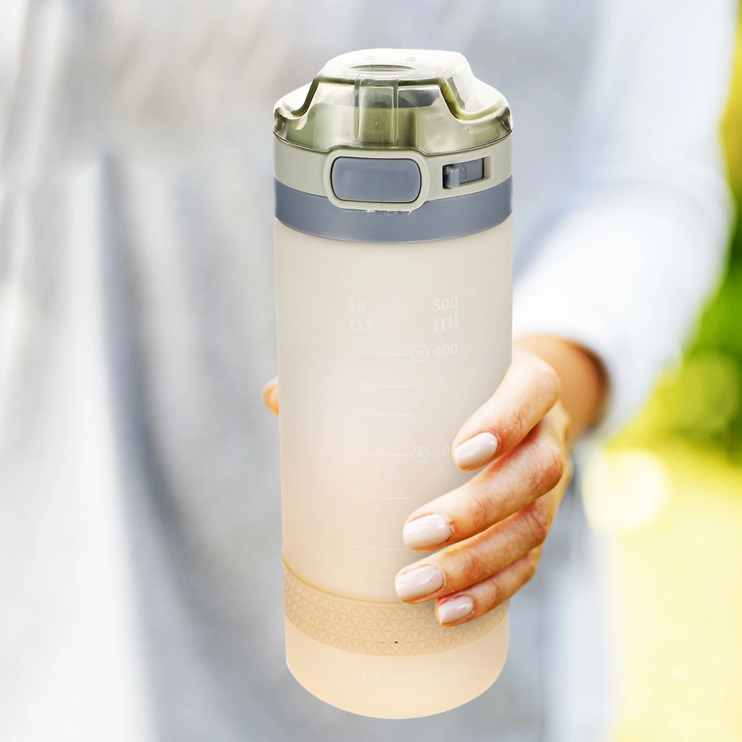 Fitness Sports Water Bottle Portable Water Bottle Outdoor Drink Bottle Household Water Container