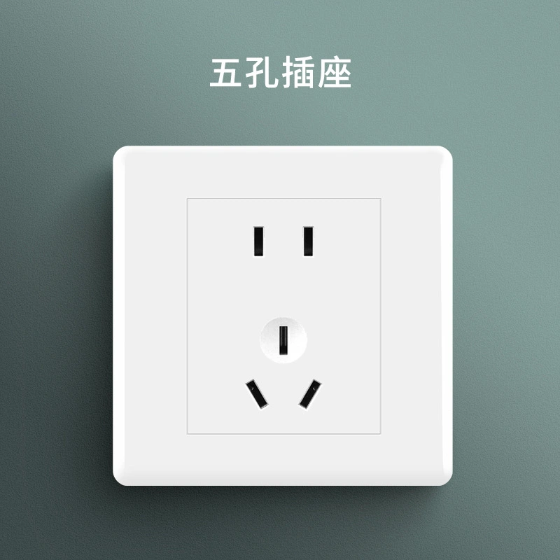 Household Wall Socket Multi-use Wall Plug Professional Power Outlet Home Accessory