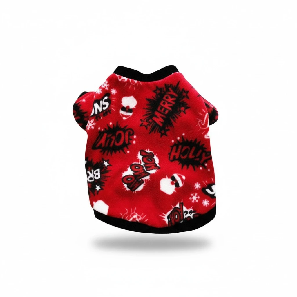7pcs Winter Pet Dog Clothes Polar Fleece Pet Costume Pet Dog Warm Clothes